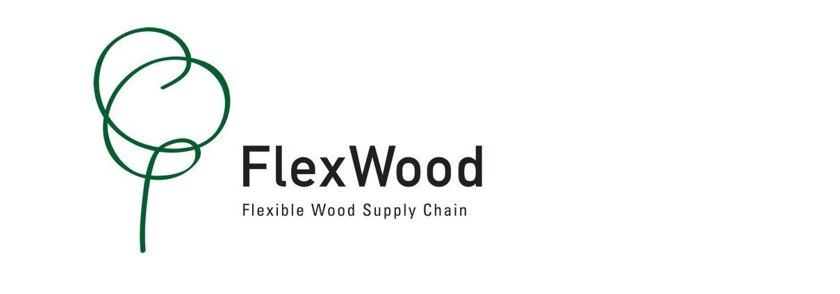 FlexWood Logo White Banner 2